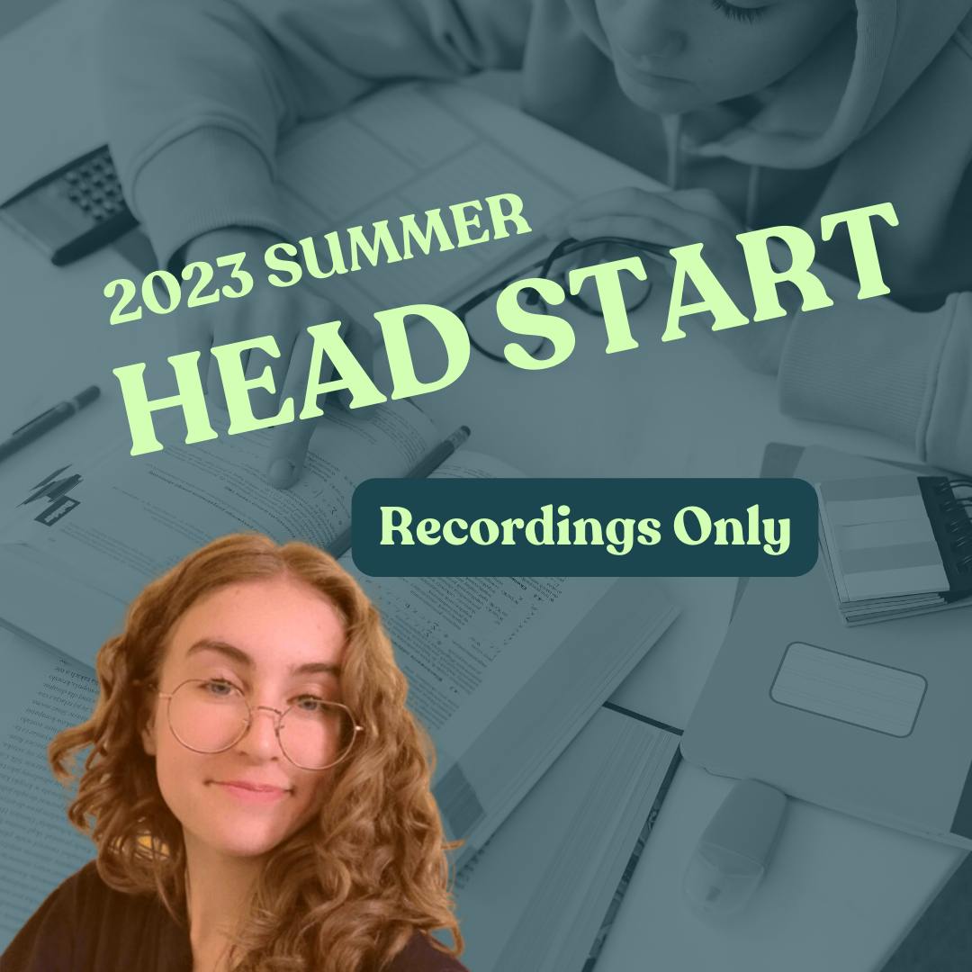 Head Start Summer Program 2024 (Selfpaced)